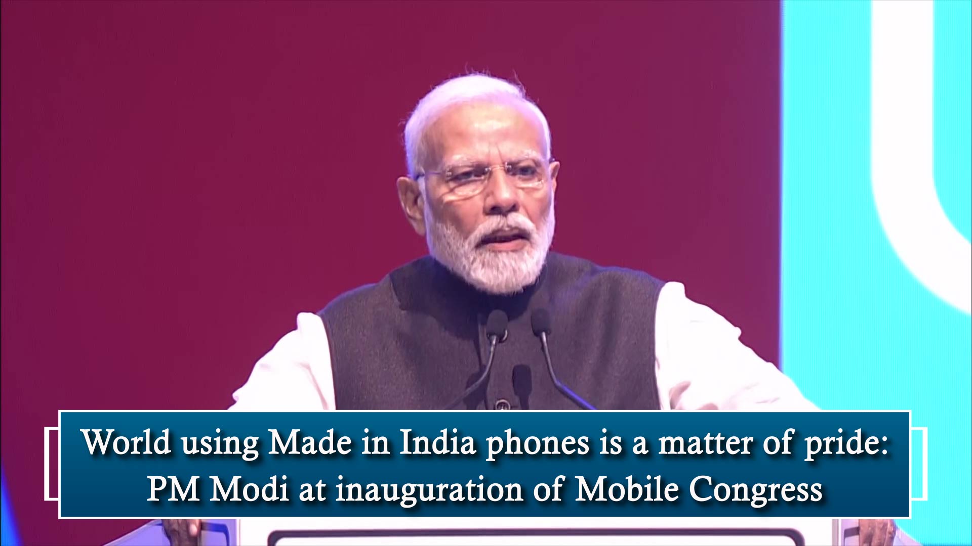 World using Made in India phones is a matter of pride: PM Narendra Modi at inauguration of Mobile Congress